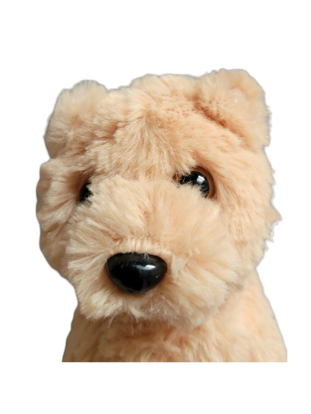 Vintage City Pals Cititoy Terrier Puppy Dog 7 inch Plush Brown Stuffed Animal